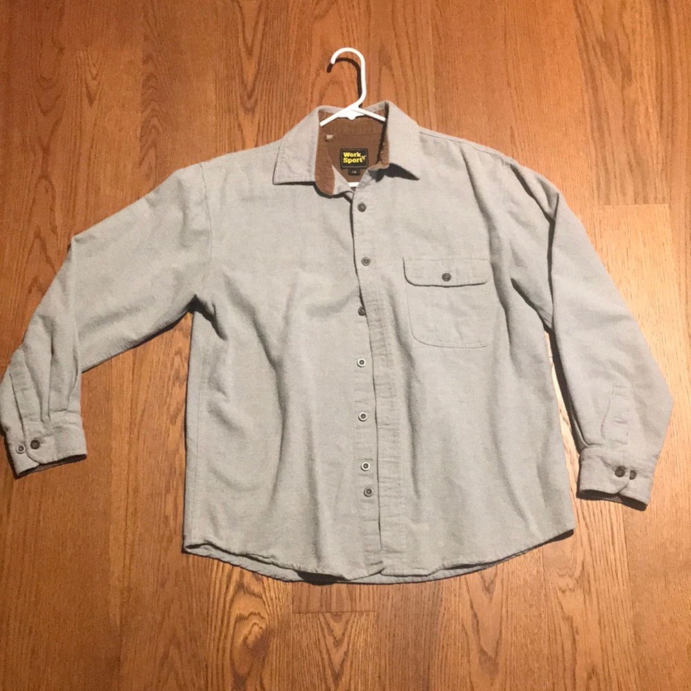 Work n sport button down